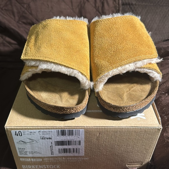 Birkenstock Stussy Solana sandals in Caramel 
Unisex size 9 women /7 in Men’s - Picture 9 of 13